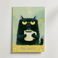 Mer Kaffe Poster – canvas utan passepartout
