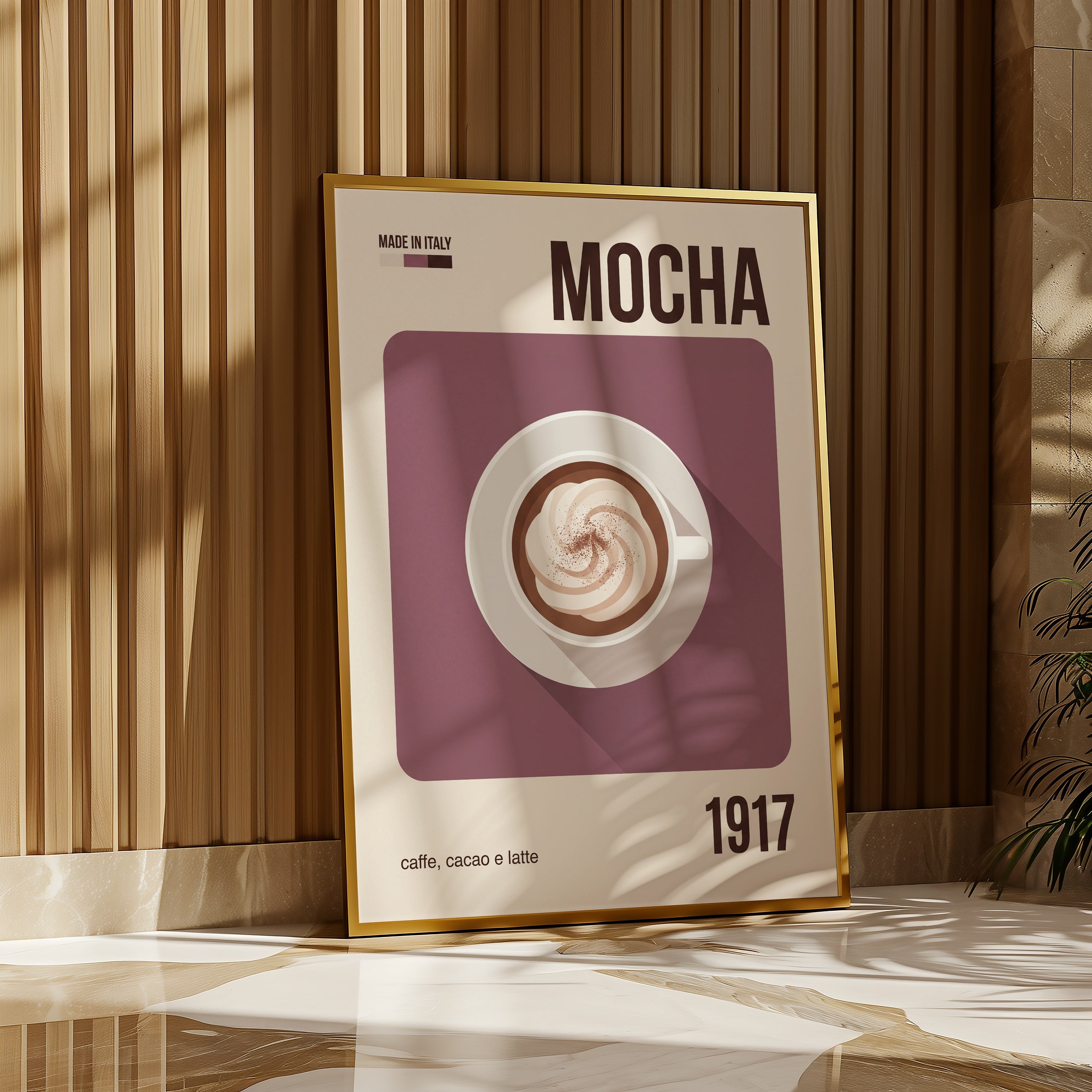 Mocha Poster – i rum 2