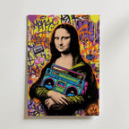 Mona Beats Poster – canvas utan passepartout
