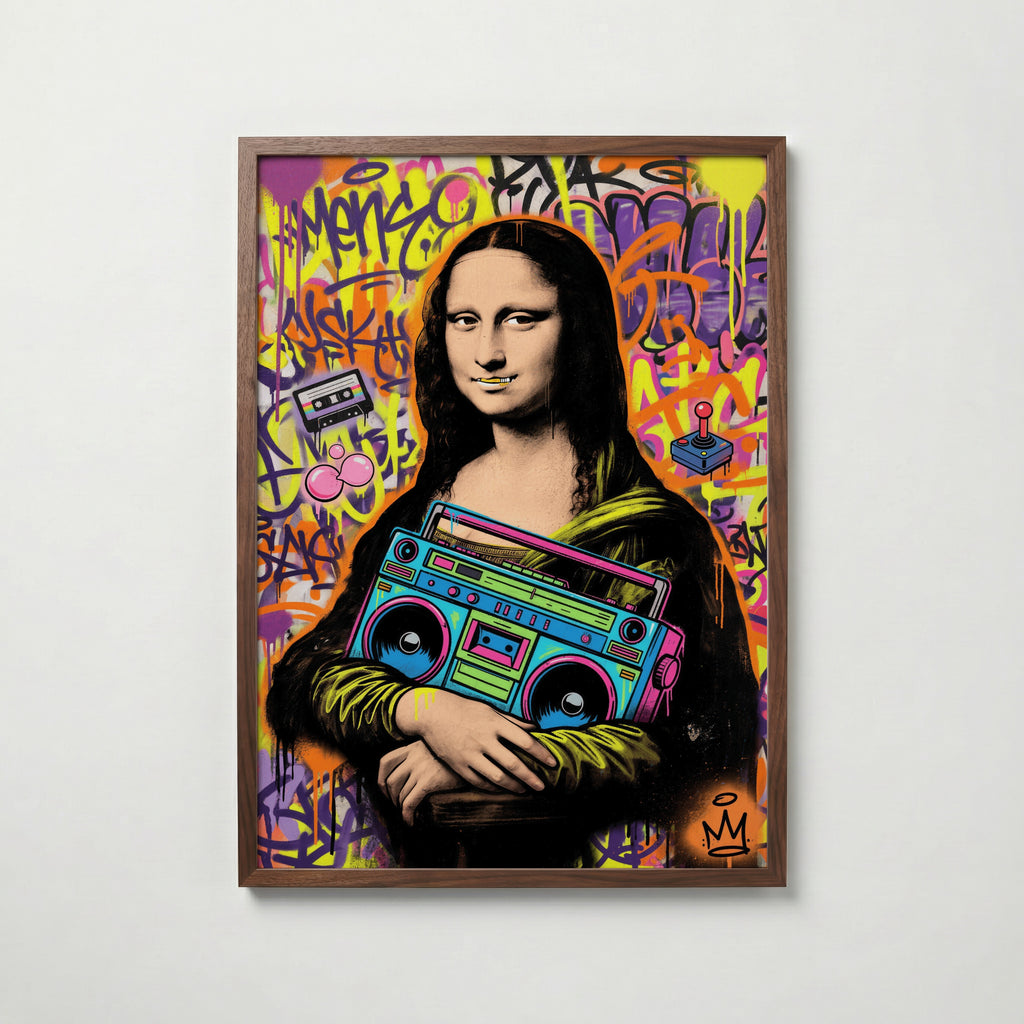 Mona Beats Poster – valnötsram