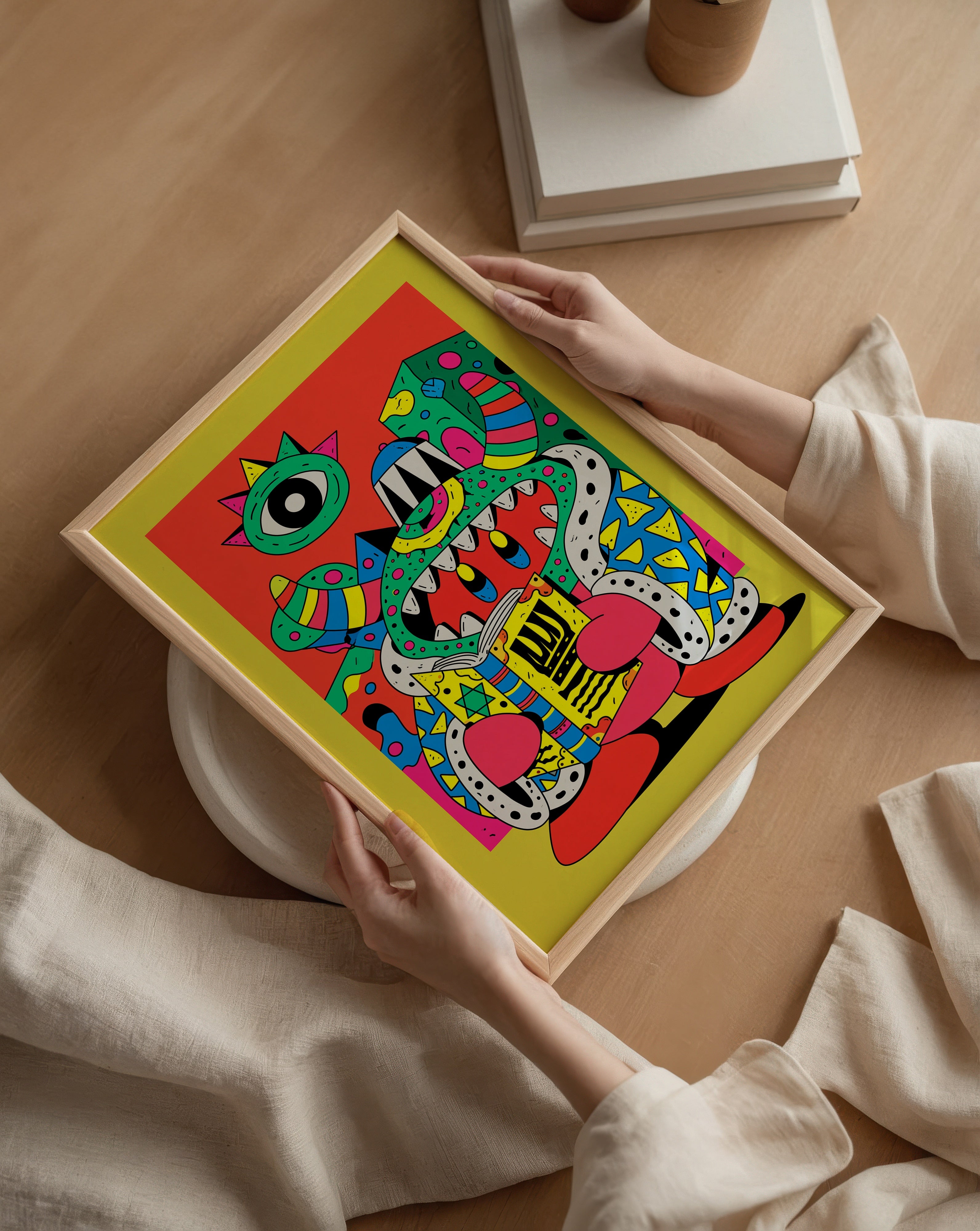 Monster Pop Poster – i rum 4