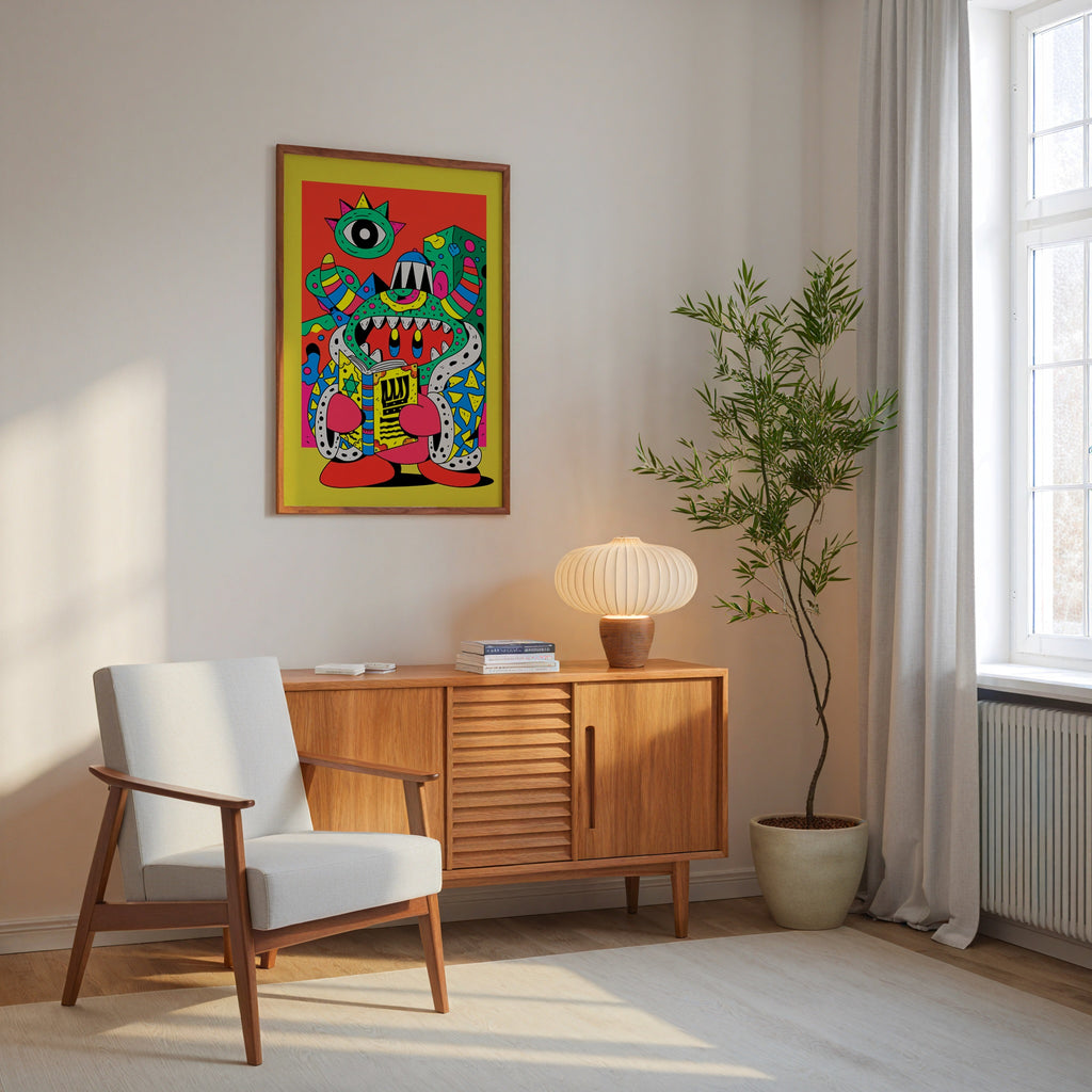 Monster Pop Poster – i rum 5