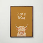 Moo-D Today Poster – valnötsram
