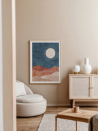 Desert Moon Poster – i rum 1