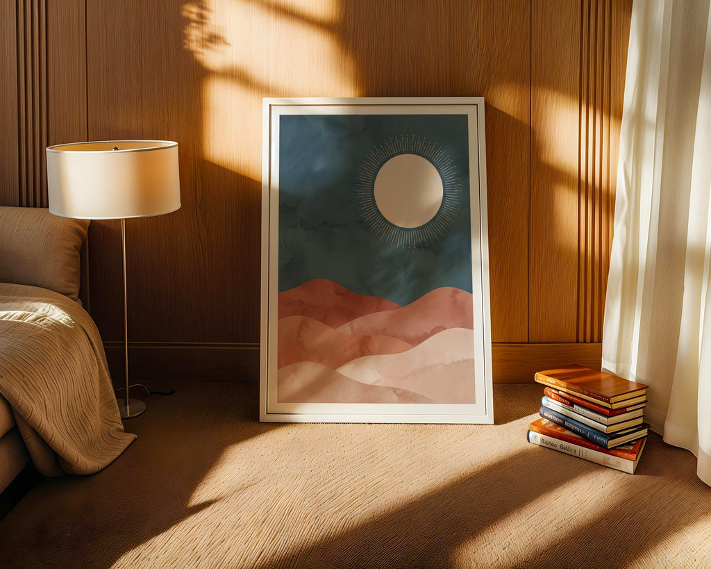 Desert Moon Poster – i rum 2