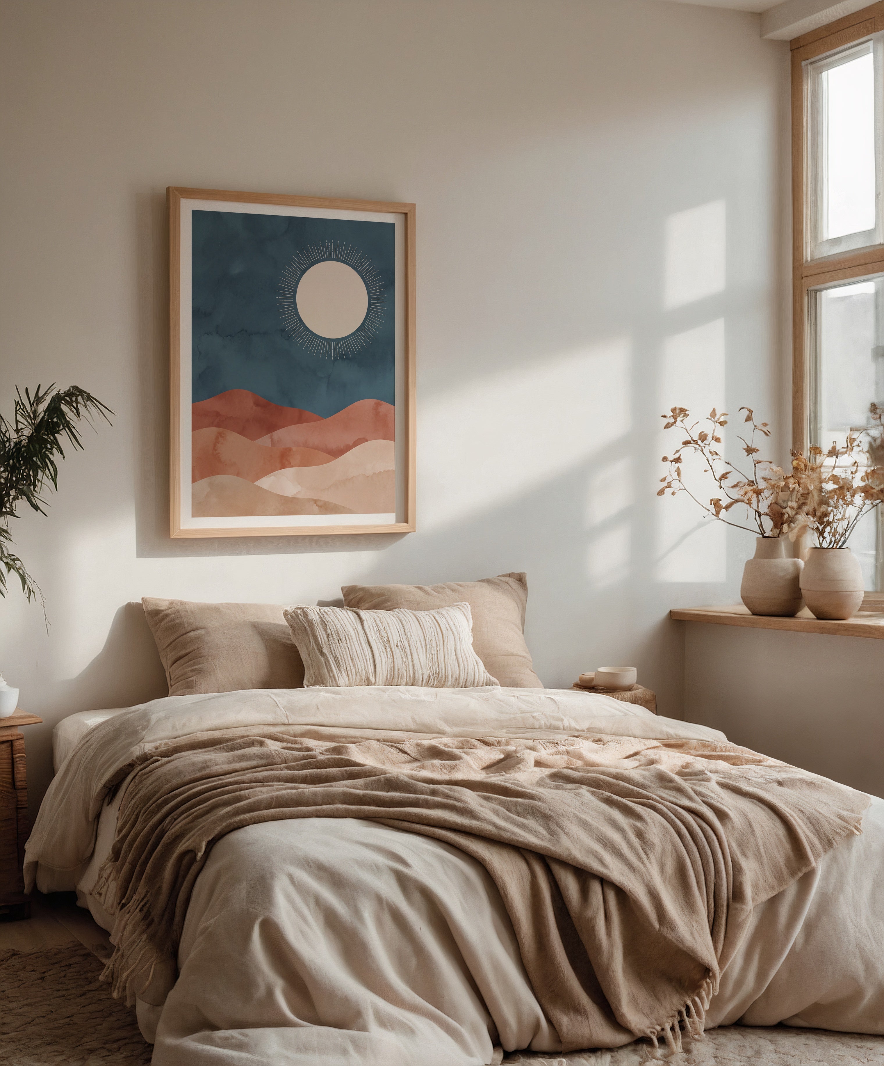 Desert Moon Poster – i rum 4