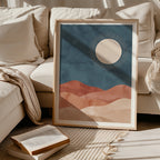 Desert Moon Poster – i rum 5