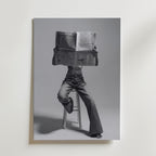 Morning Papers Poster – canvas utan passepartout