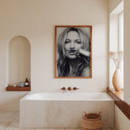 Mustache Muse Poster – i rum 2