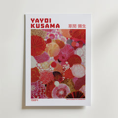 Yayoi Kusama Scarlet Bloomfield 1984 Poster
