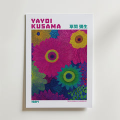 Yayoi Kusama Vivid Bloom Harmony 1984 Poster
