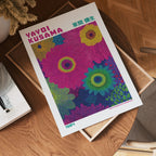 Yayoi Kusama Vivid Bloom Harmony 1984 Poster