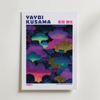 Yayoi Kusama Neon Dream Clouds 1984 Poster