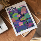 Yayoi Kusama Dreaming Lotus Pond 1984 Poster