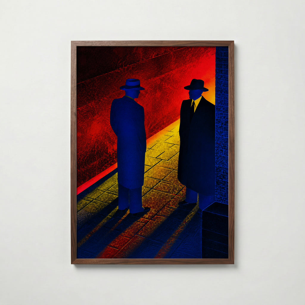 Noir Meeting Poster – valnötsram