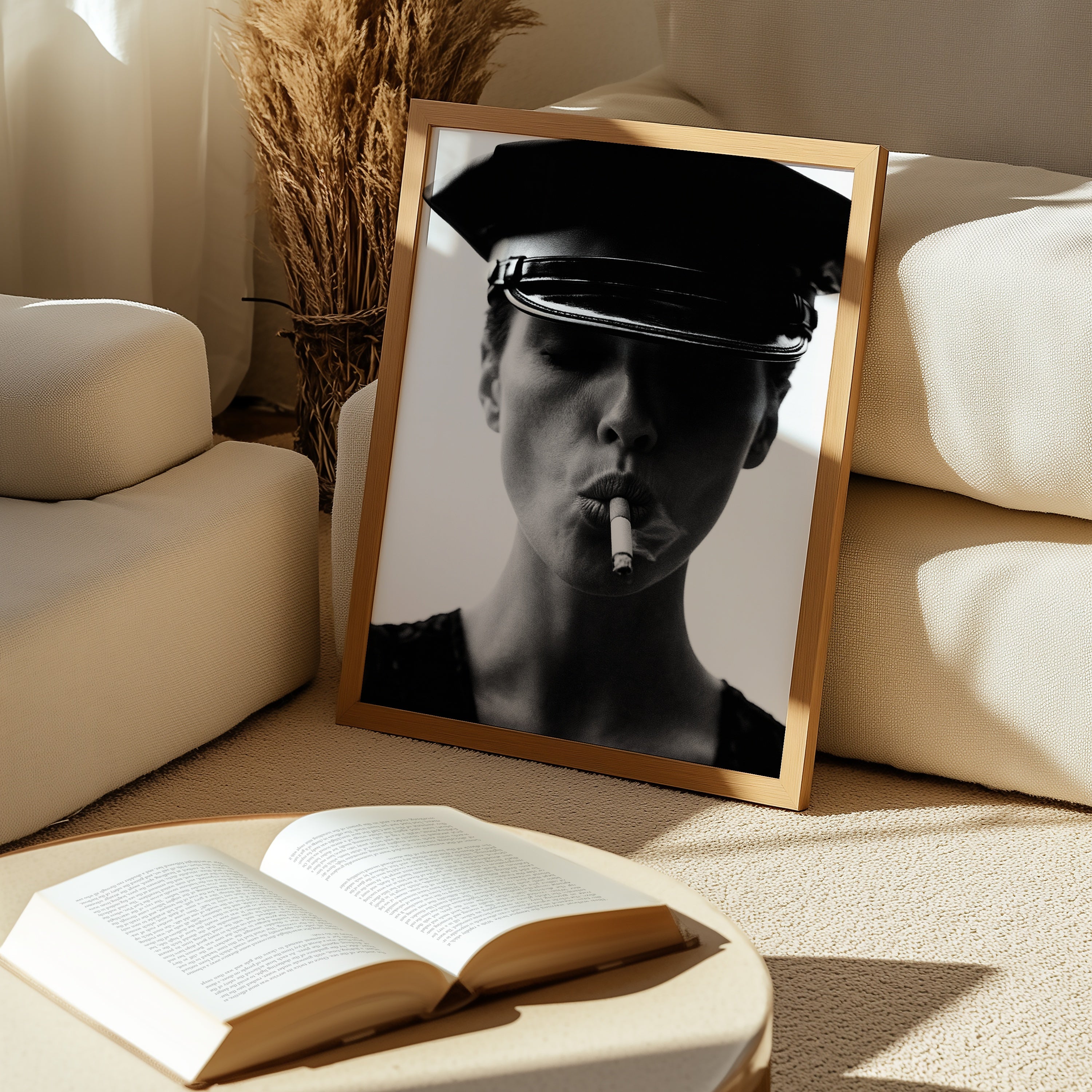Noir Smoke Poster – i rum 2