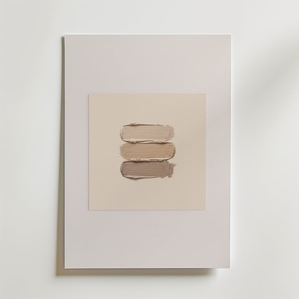 Oat Bands Poster – canvas utan passepartout
