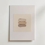 Oat Bands Poster – canvas utan passepartout