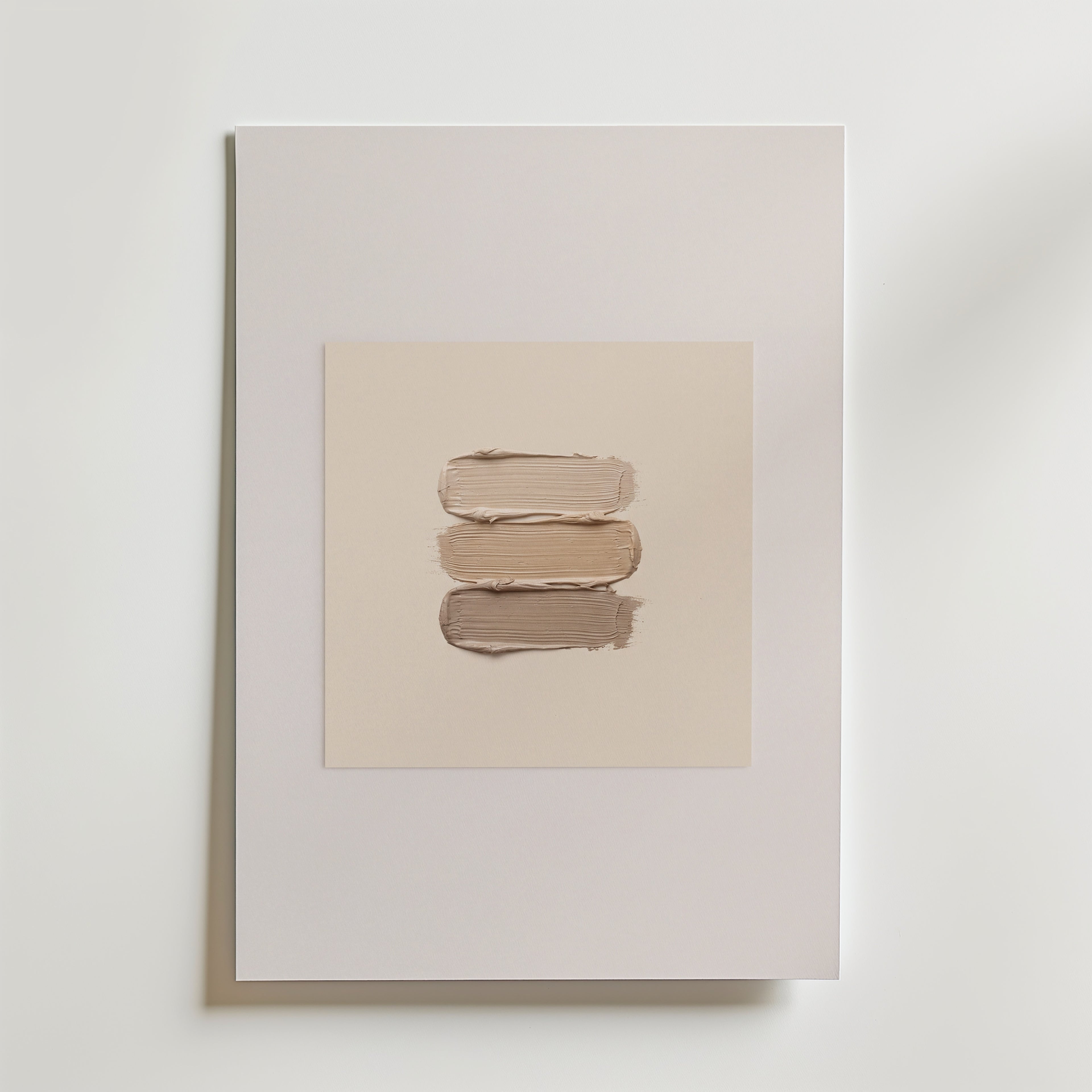 Oat Bands Poster – canvas utan passepartout