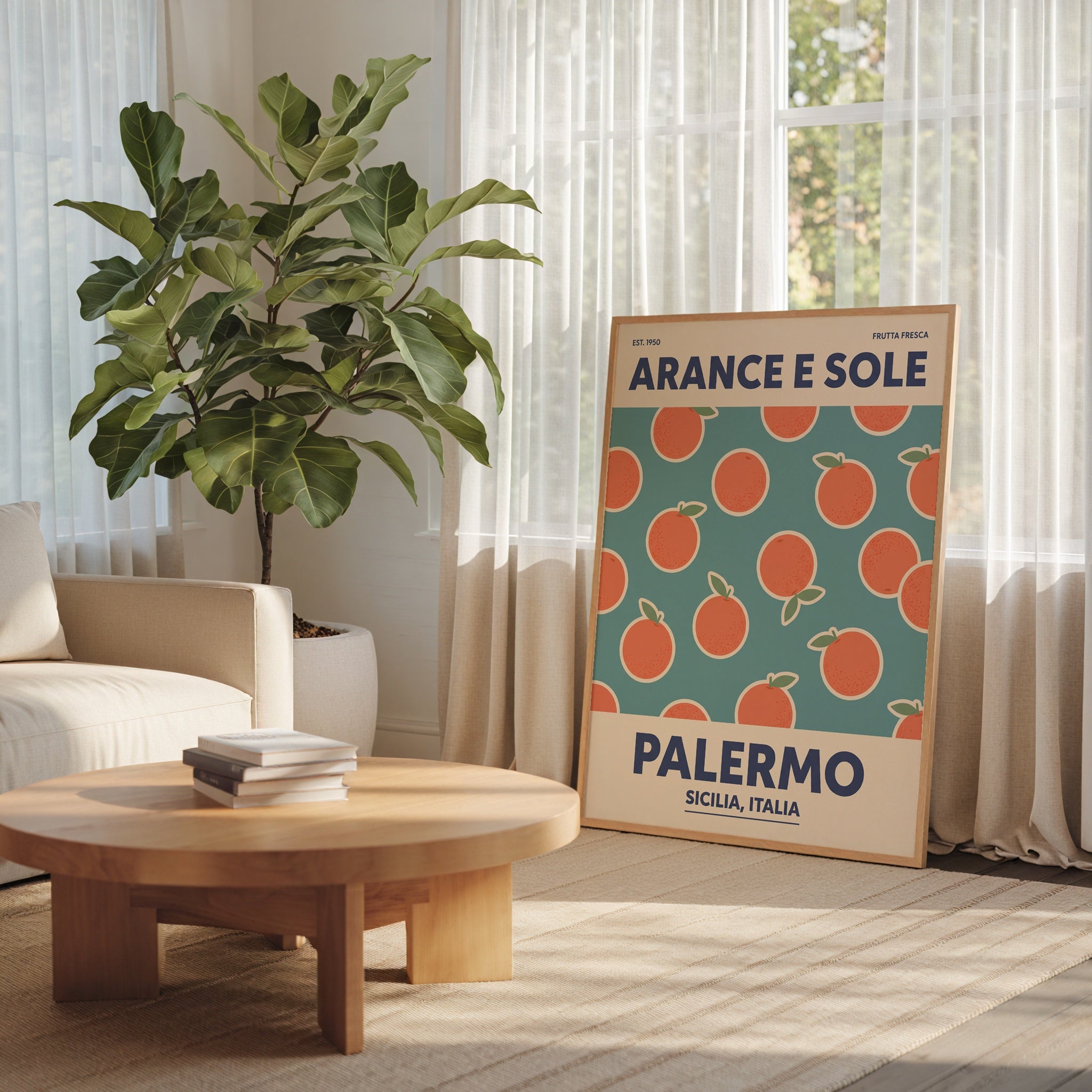 Sicilian Oranges Poster – i rum 1