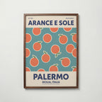 Sicilian Oranges Poster – valnötsram