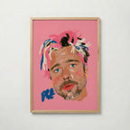 Paint Splash Portrait Poster – ekram