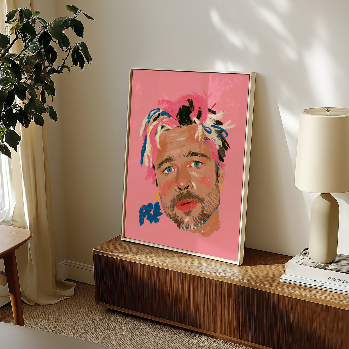 Paint Splash Portrait Poster – i rum 2