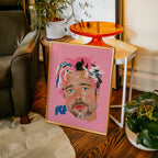 Paint Splash Portrait Poster – i rum 5