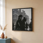 Paris Kiss Poster – i rum 4
