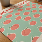 Tuscan Peaches Poster – närbild på papper