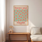 Tuscan Peaches Poster – i rum 4