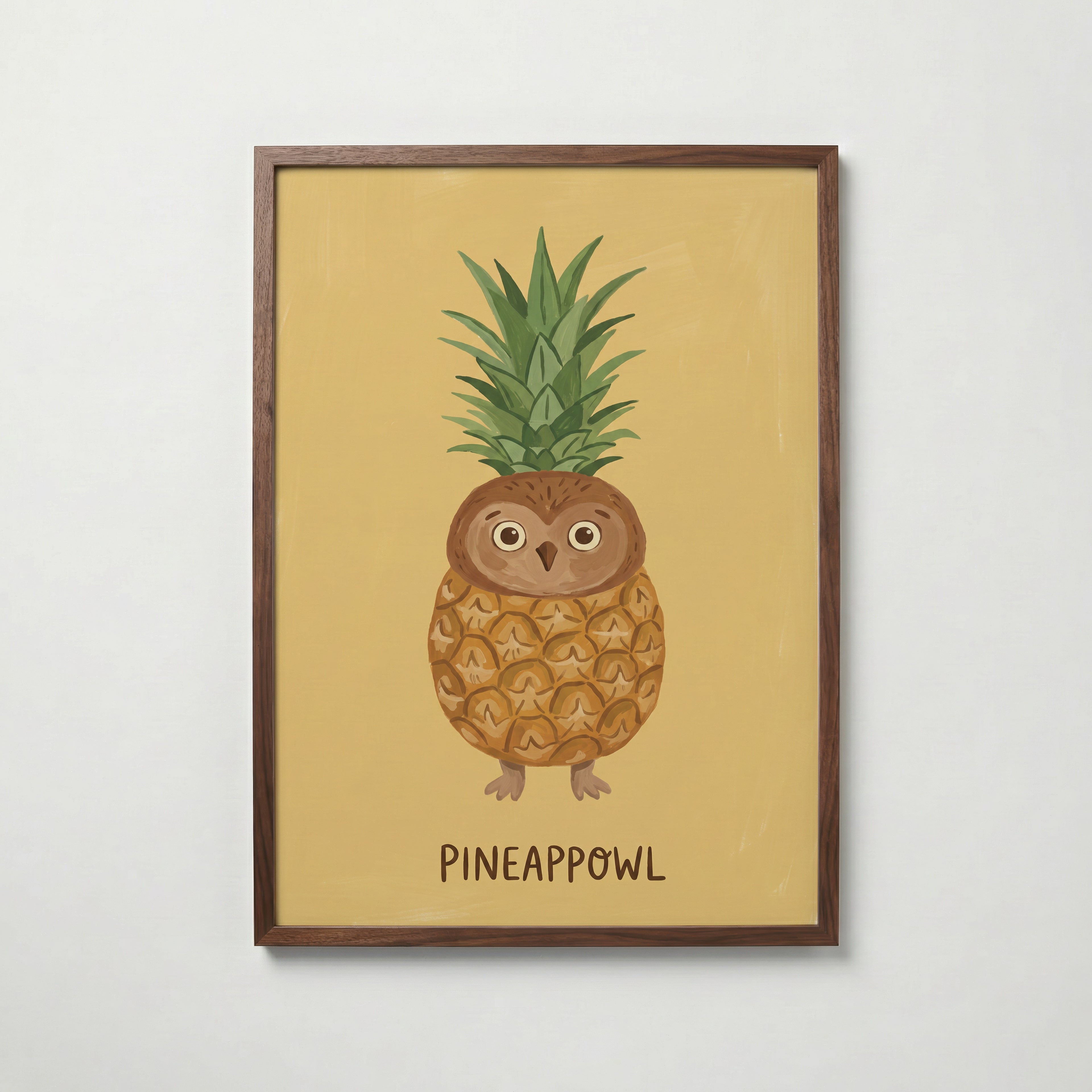 Pineappowl Poster – valnötsram