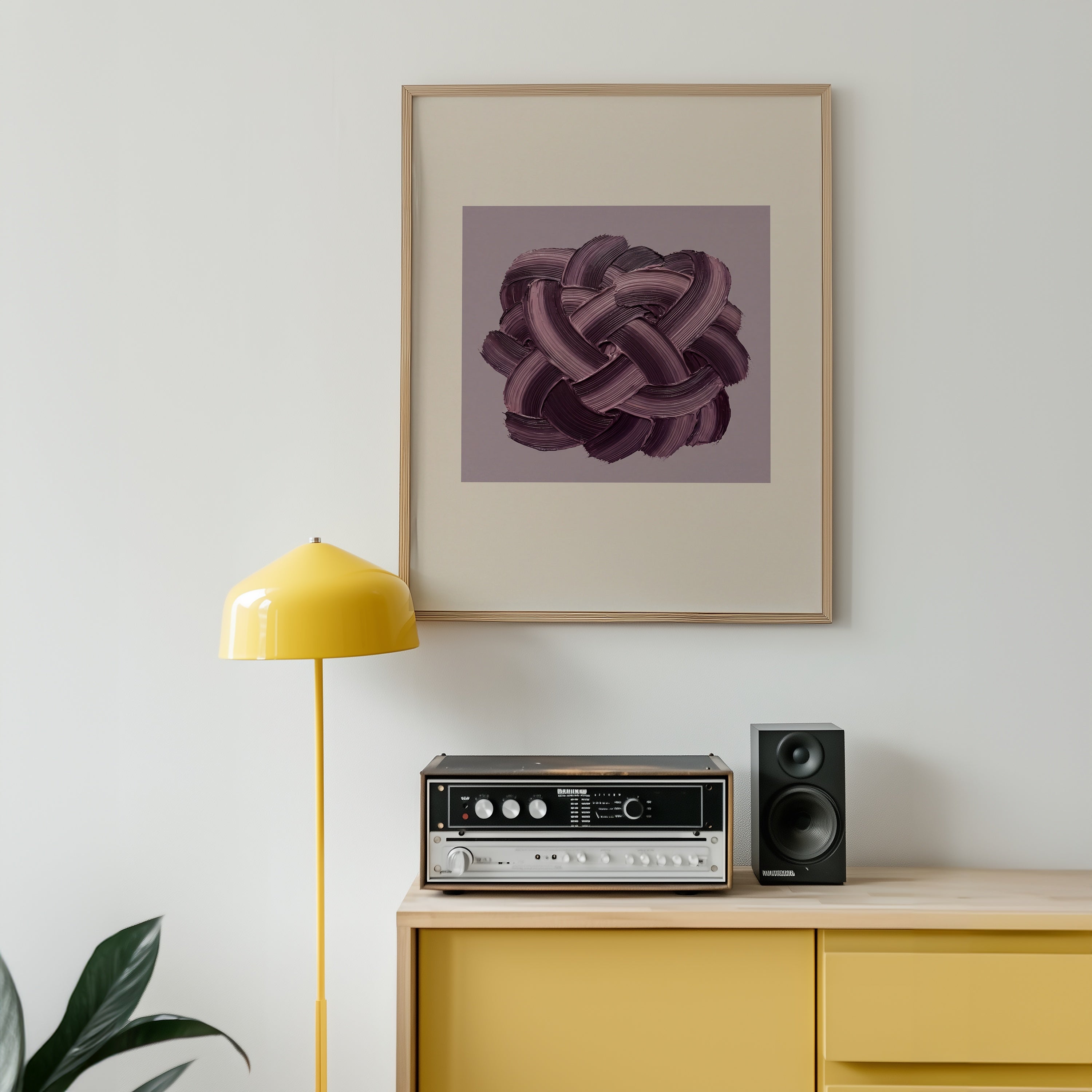 Plum Knot Poster – i rum 3