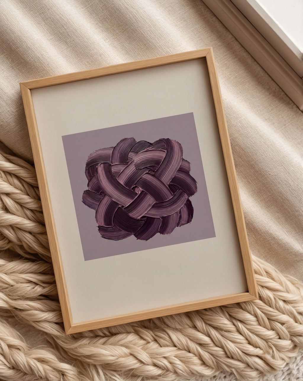 Plum Knot Poster – i rum 4