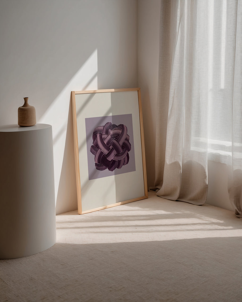 Plum Knot Poster – i rum 5