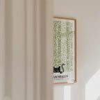 William Morris Cat Exhibition Poster