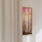 Pink Blush Meadow Poster