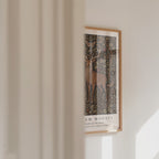 Hjort i skoven William Morris-plakat