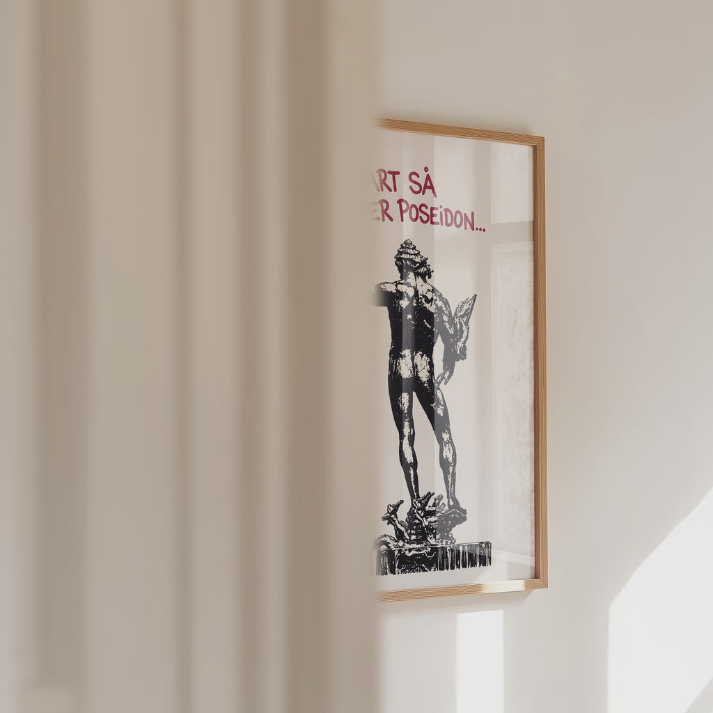 Snart Skiner Poseidon Poster