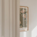Peacock and Peonies William Morris Poster
