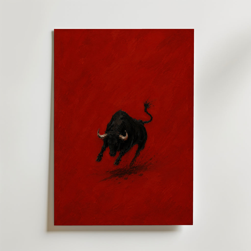 Red Bull Poster – canvas utan passepartout