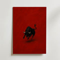 Red Bull Poster – canvas utan passepartout