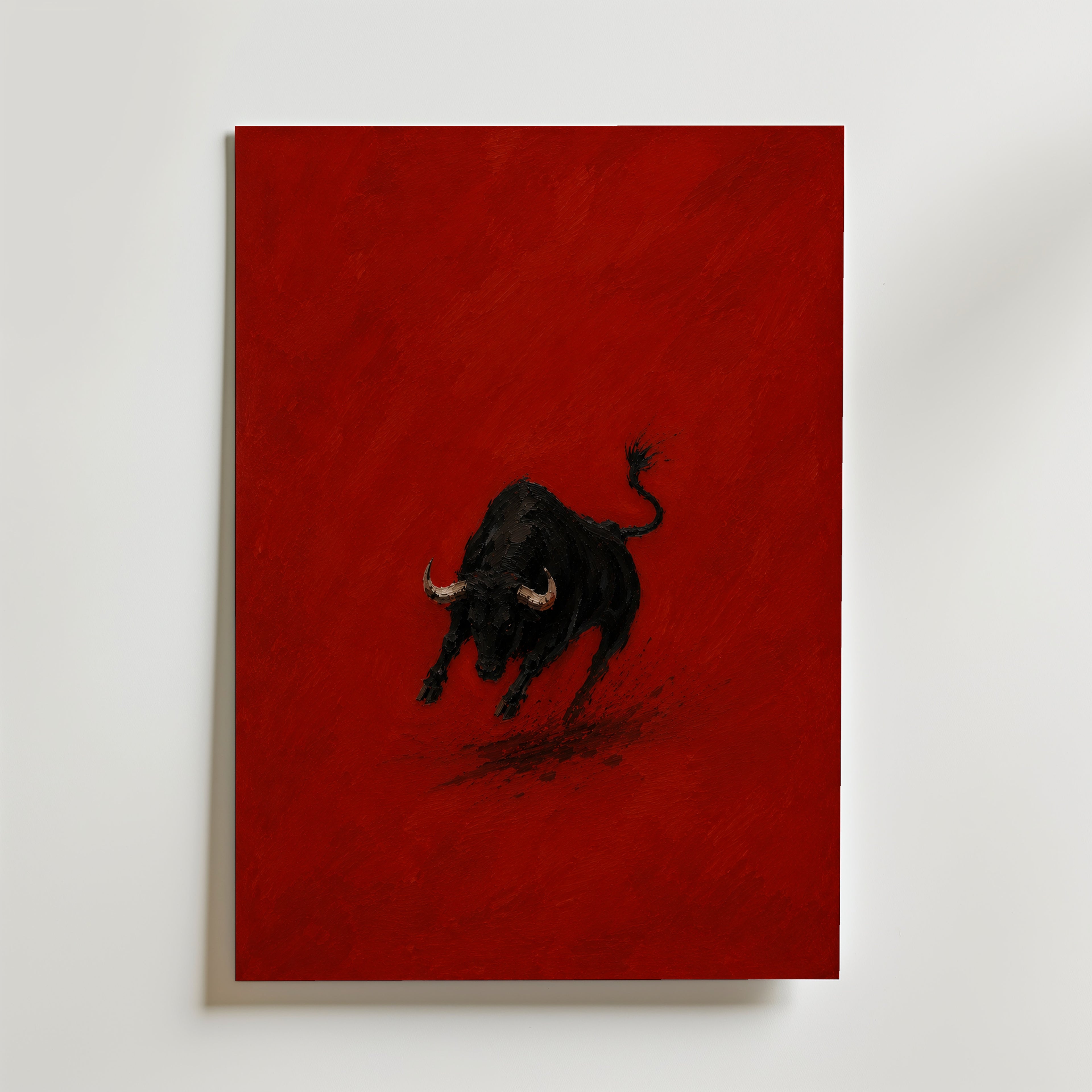Red Bull Poster – canvas utan passepartout