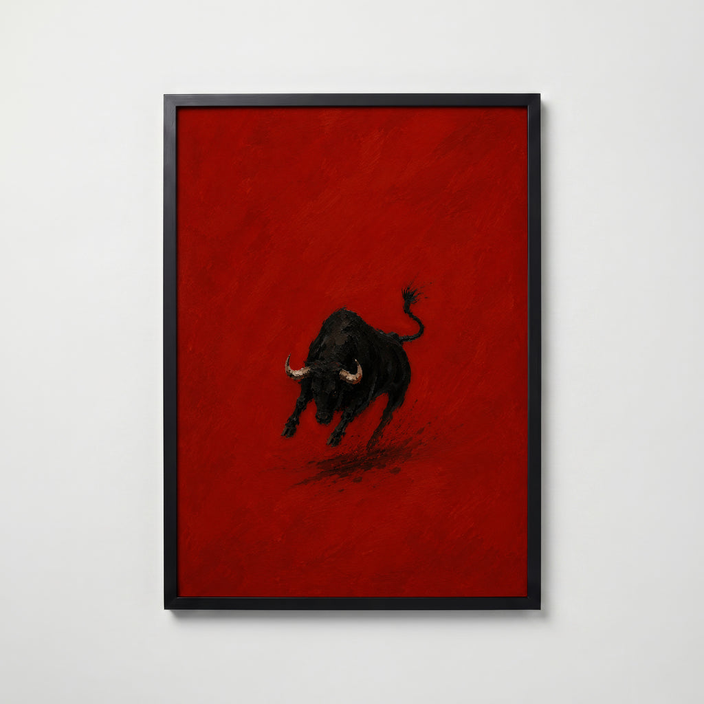 Red Bull Poster – svart ram
