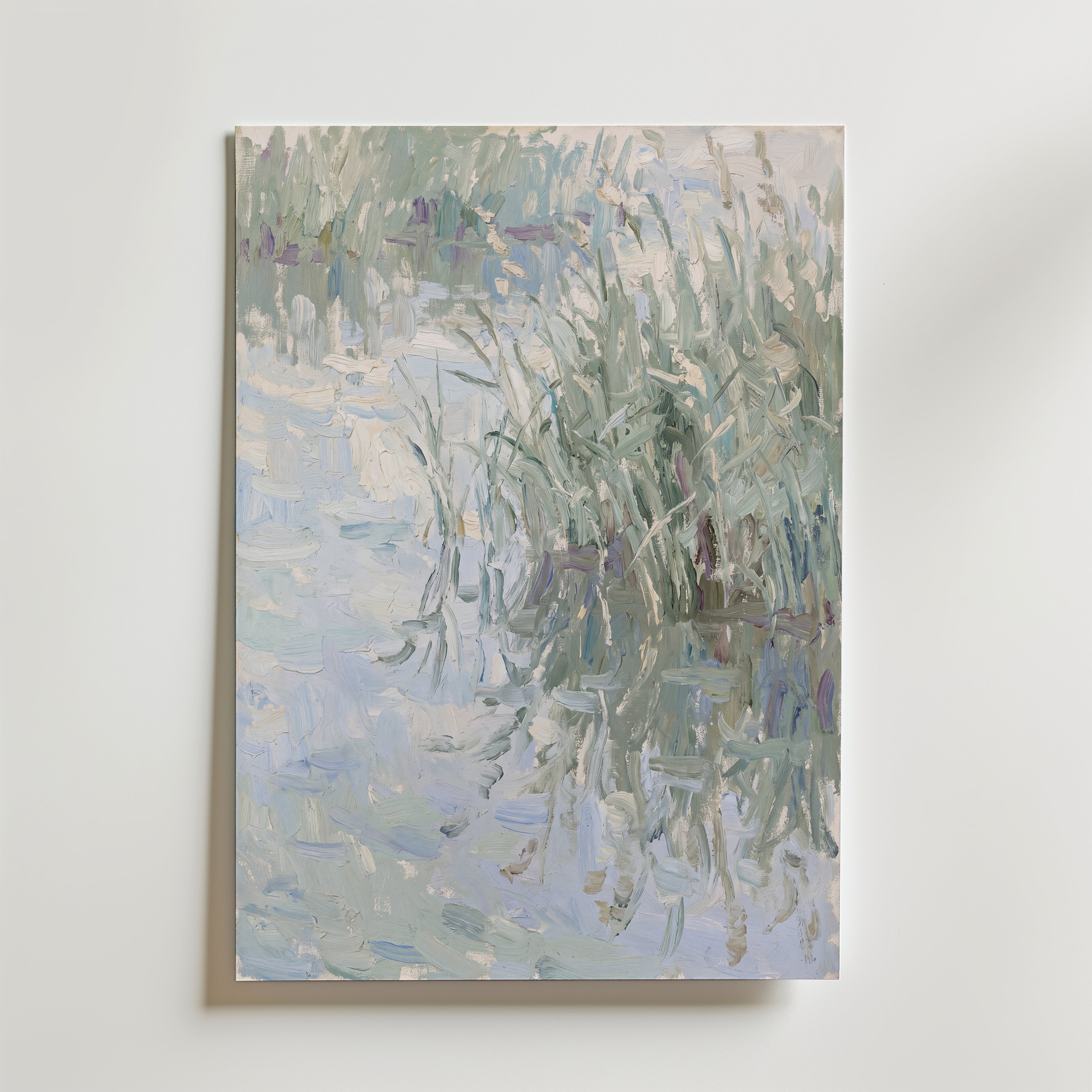 Riverbank Poster – canvas utan passepartout