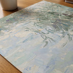 Riverbank Poster – närbild på papper