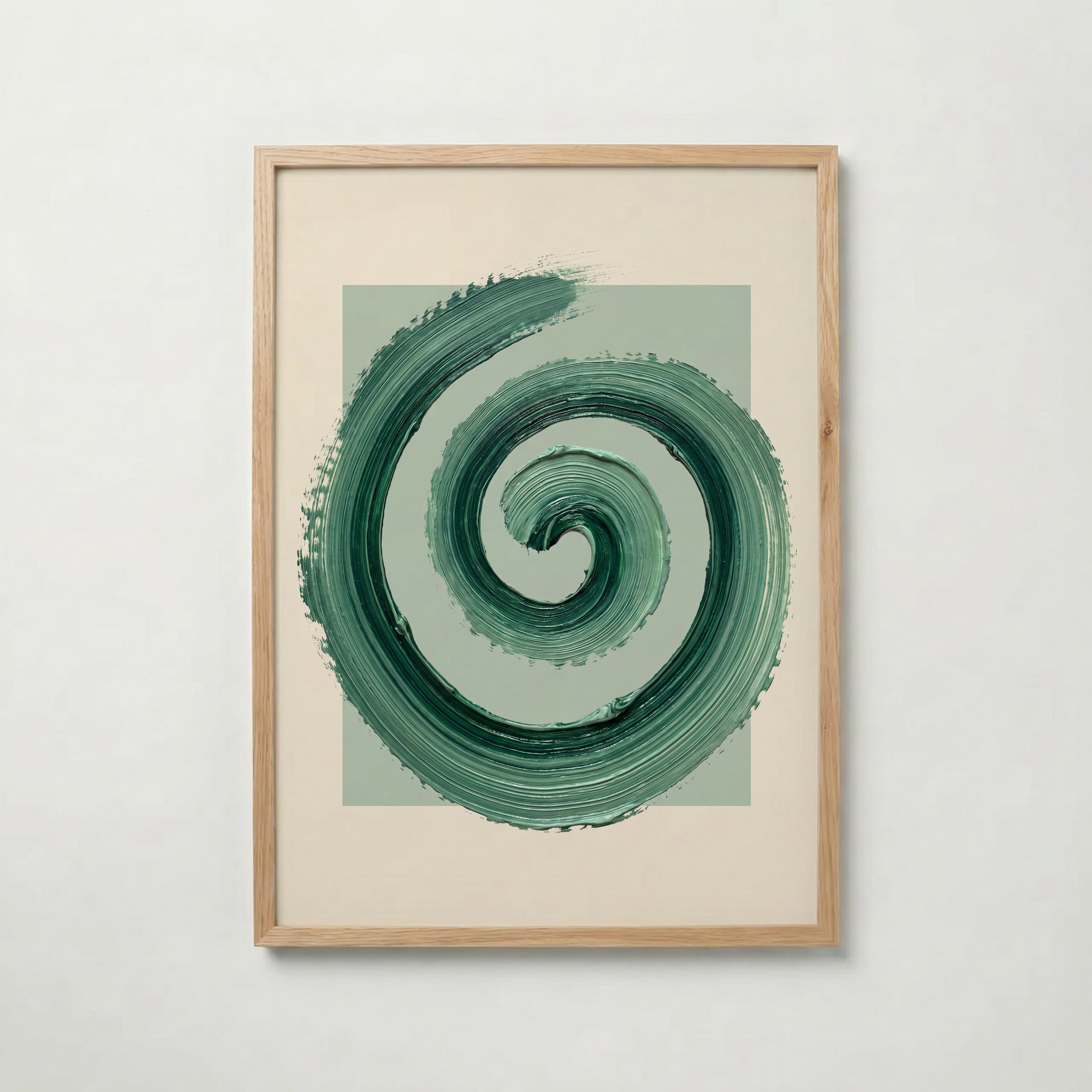 Sage Spiral Poster – ekram