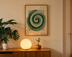 Sage Spiral Poster – i rum 2