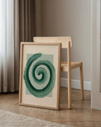 Sage Spiral Poster – i rum 3