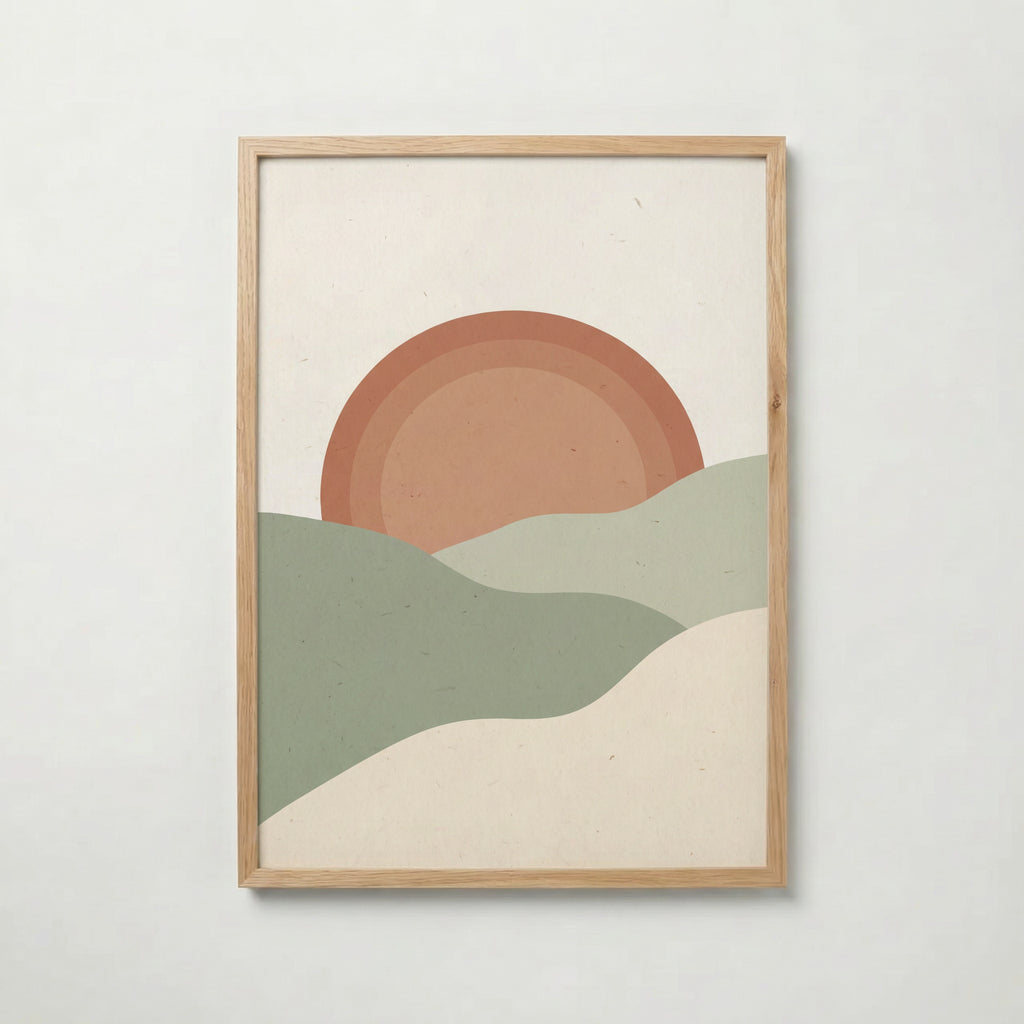 Sage Sunrise Poster – ekram